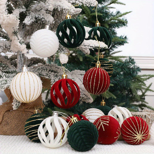 "Christmas Velvet" Ornaments