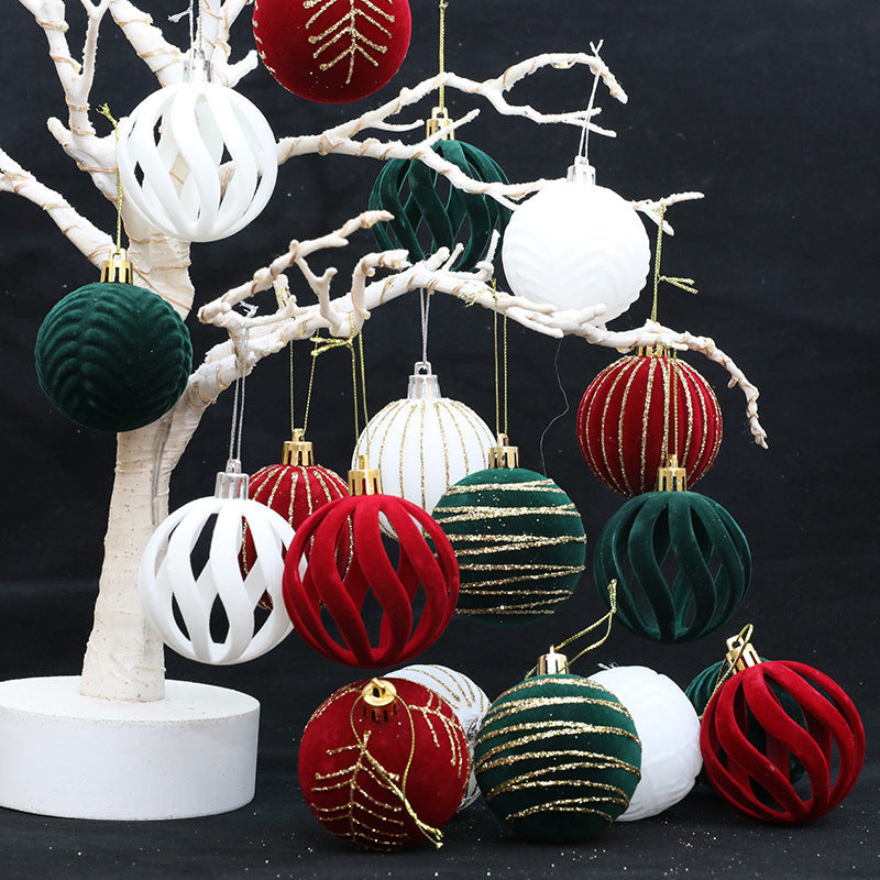 "Christmas Velvet" Ornaments