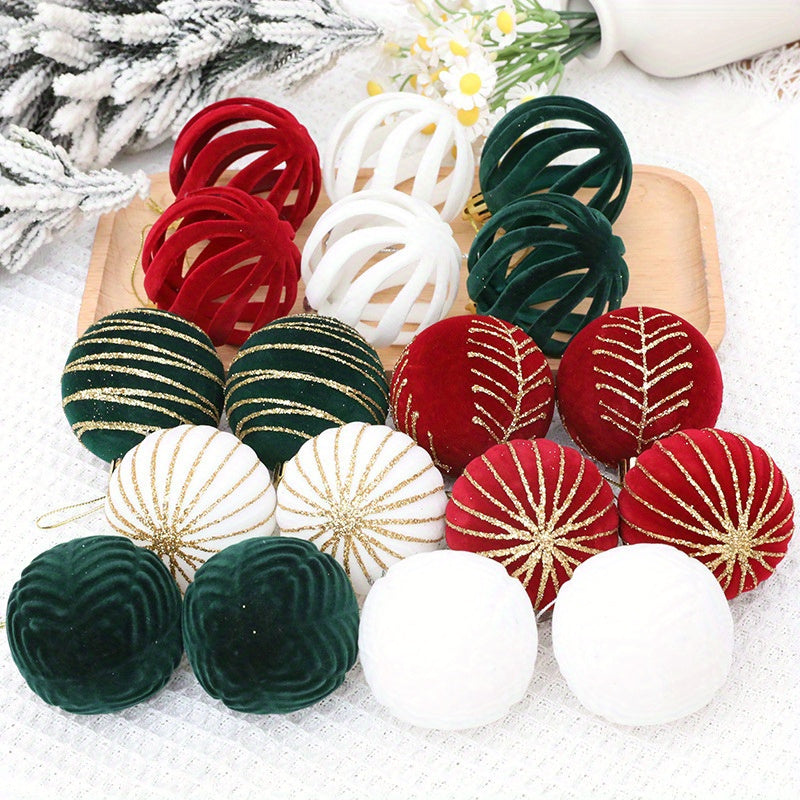 "Christmas Velvet" Ornaments