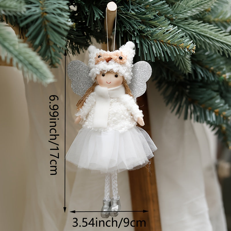 Set of 4 Angel Ornaments